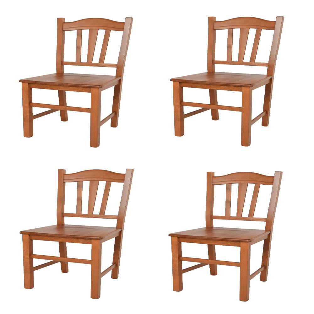 sedia t m c s in legno di faggio modello Rustica e seduta in legno –  Tommychairs
