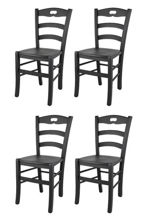 Tommychairs - Set 4 Sedie modello Savoie per cucina bar e sala da