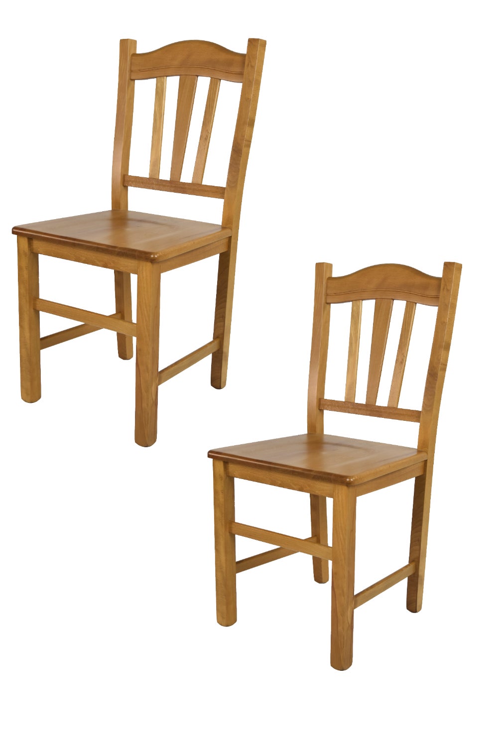 not treated Tommychairs chairs of design Set of 2 classic chairs SILVANA suitable for kitchen bar and dining room with strong structure in polished beechwood 100% natural and seat in straw 
