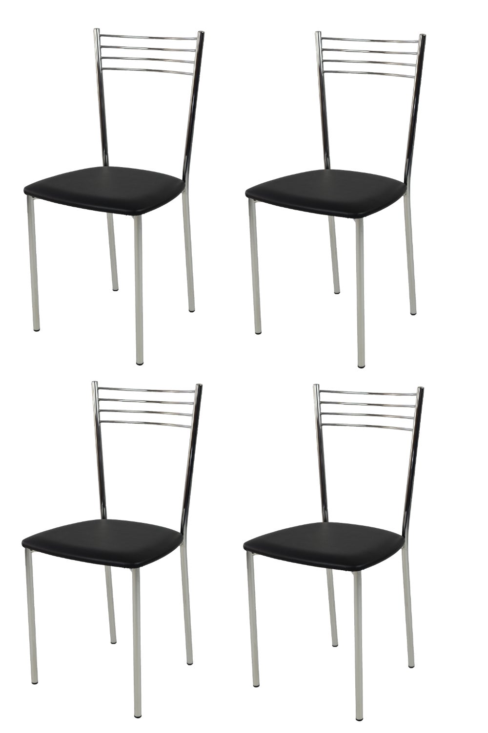 Tommychairs - Set 4 sedie modello Elena per cucina bar e sala da