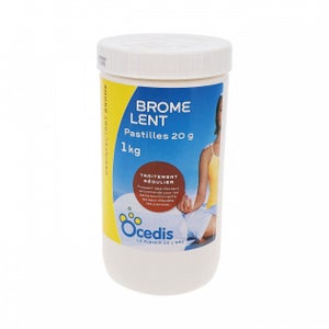 Aqualux - Brome lent 1kg pastilles
