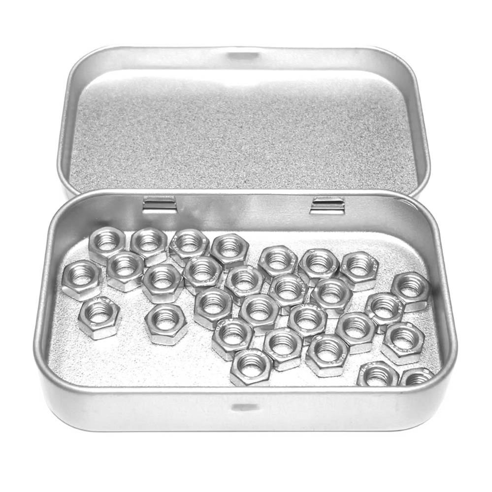 Ecrou Hexagonal M5 : Boite 30 Pcs en Acier Inoxydable | HU - DIN934 - Inox A2 | (Diam.int = 5mm x Diam.ext = 8mm) - 2