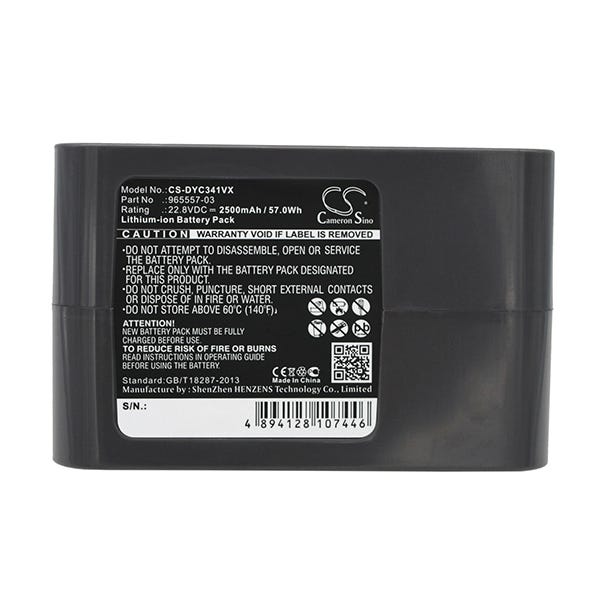 Batterie pour aspirateur DYSON DC45, DC44, DC43H, DC35, DC34 type B