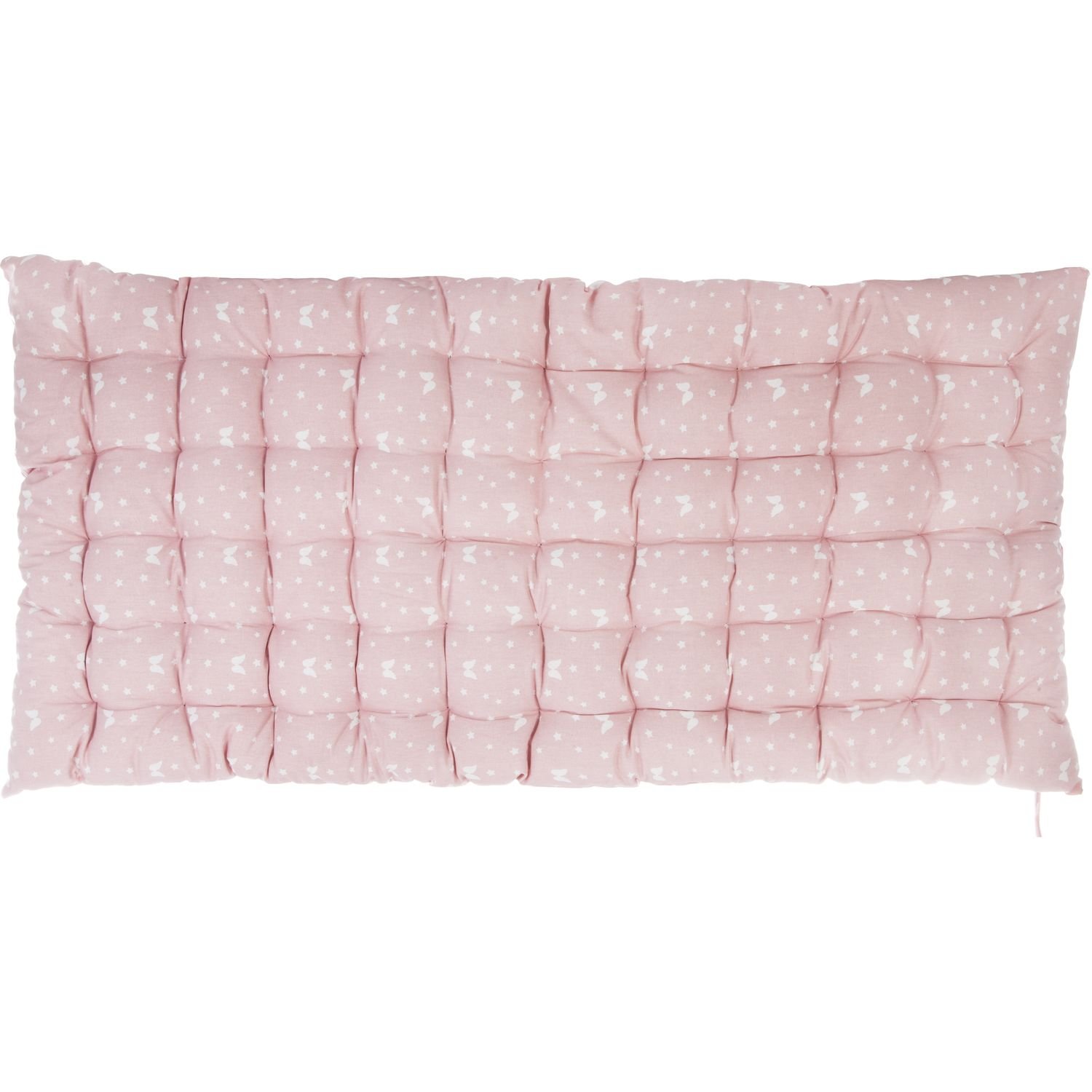 Coussin De Sol Enfant Ange 120 X 60 Cm Rose Leroy Merlin
