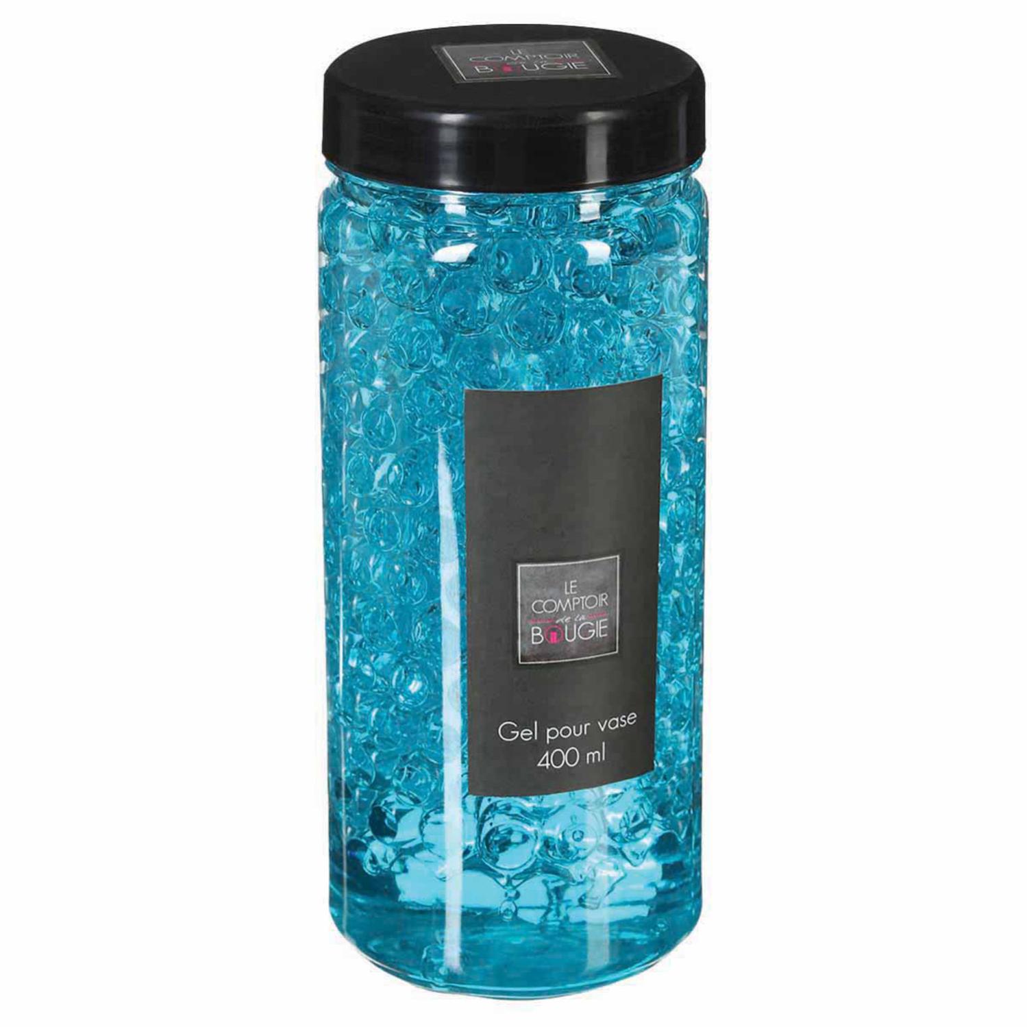 Gel Pour Vase Crystal 400 Ml. Turquoise Leroy Merlin