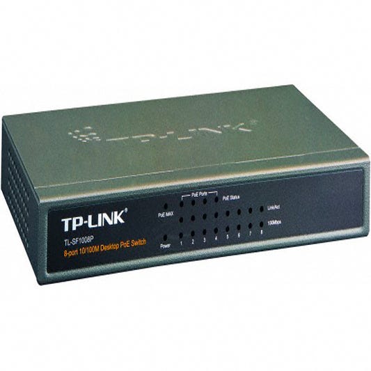 Switch Ethernet TP-link 10/100 Mbps rackable => Livraison 3h gratuite* @  Click & Collect magasin Paris République