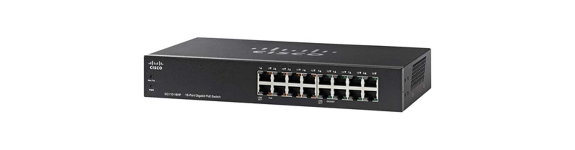 Switch gigabit CISCO SG11016 16 Ports RJ45 Leroy Merlin