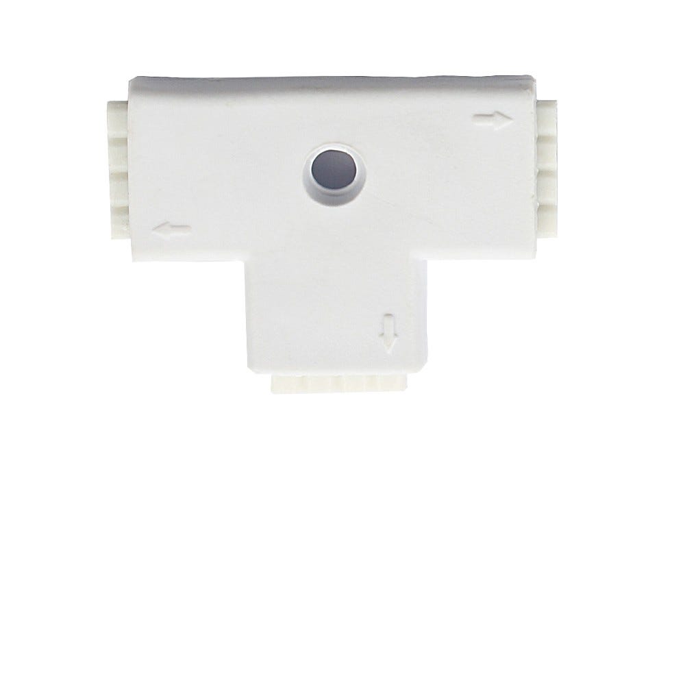Connecteur T 8mm pour ruban LED 220V 5050 ou 2835 25 ou 50 mètres