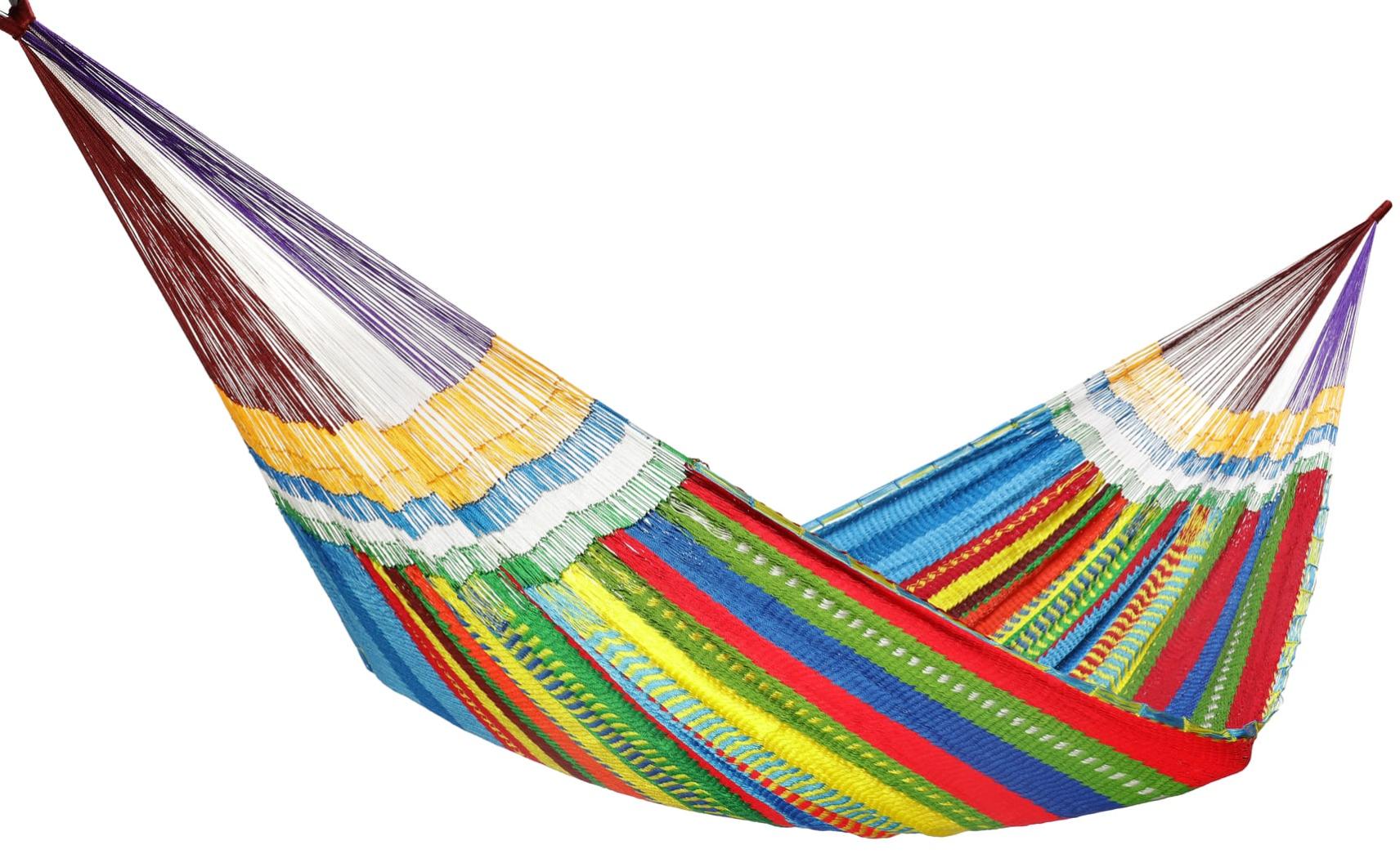 Amaca Maya Autentica In Cotone Dello Yucatan - Multicolore, Famiglia Breezy Point