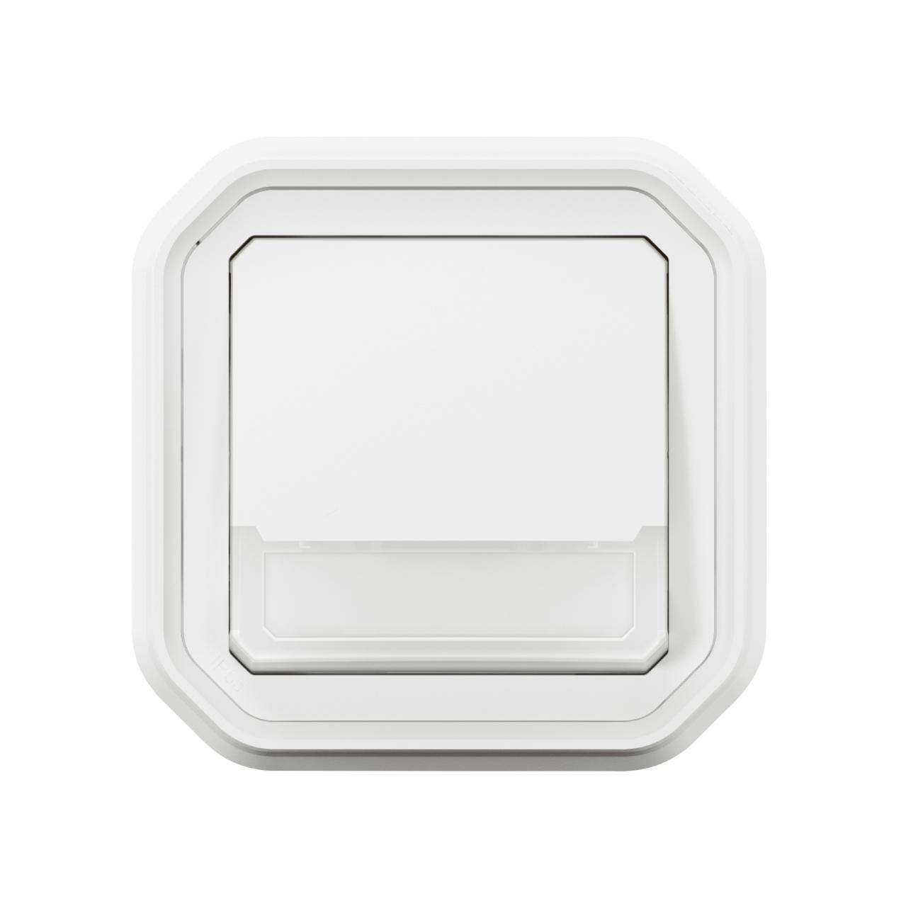 Legrand Bouton poussoir porte étiquette 7,6 x 3 x 1,6 cm legrand 