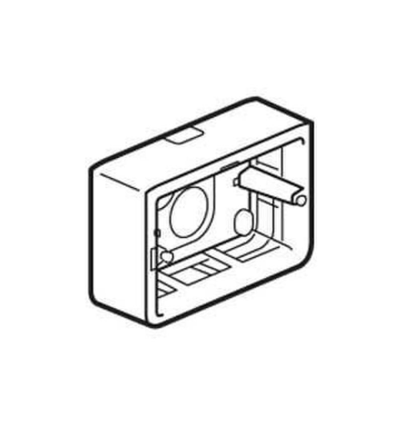 Legrand Wiremold Non-Metallic PVC Raceway 15 Amp Toggle Switch Box Kit With Faceplate And Device Switch White Nmw2 S - Foto 9