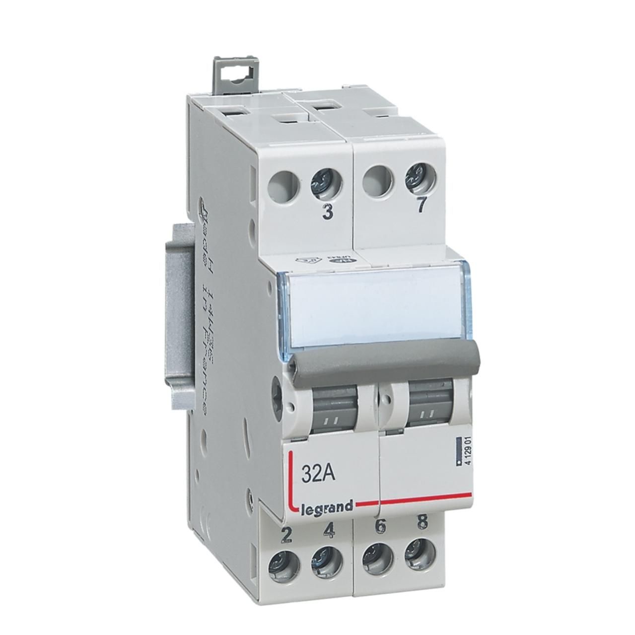 Interrupteur Va Et Vient Legrand Interrupteur va et vient - 2 contact no/nf - 32 ampères - legrand cx³ | Leroy Merlin