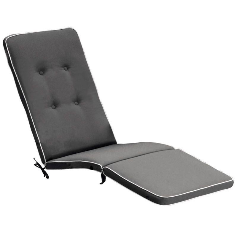 T&H XHome Cuscino da esterno per chaise longue, a righe