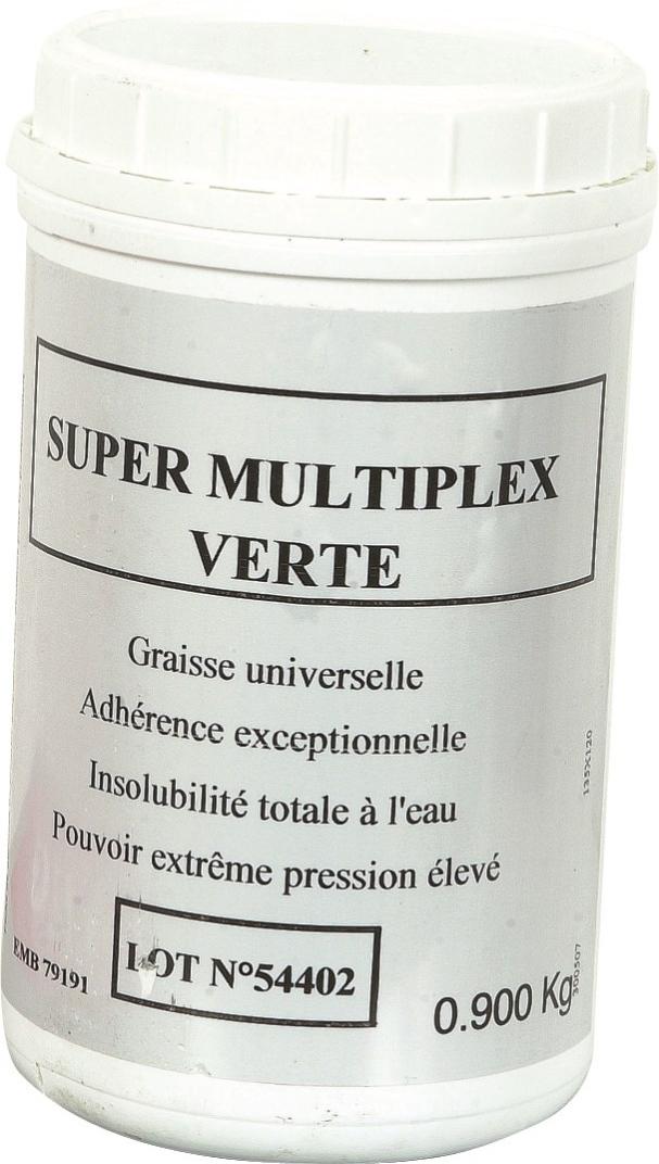Graisse Super Multiplex Verte DLLUB 5 Kg - Lubrifiant Universel Haute Performance Pour Industrie Et TP