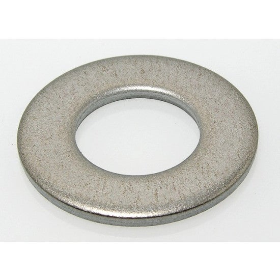Rondelles plates de taille moyenne en acier inoxydable A2 ø 12mm - 10  pièces