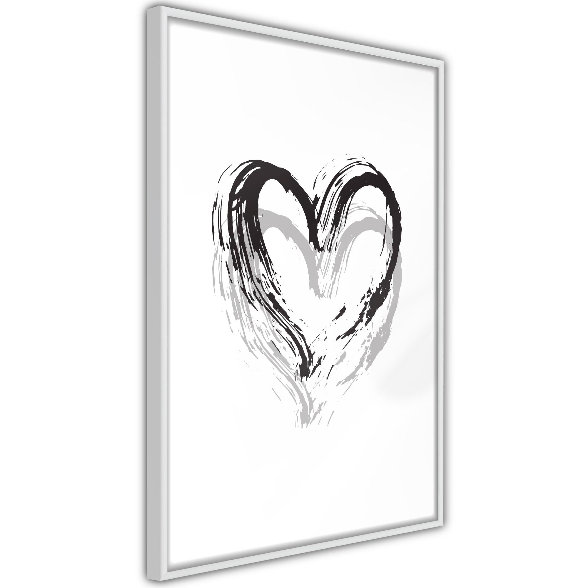 Poster Et Affiche Painted Declaration Of Love 40x60 Leroy Merlin