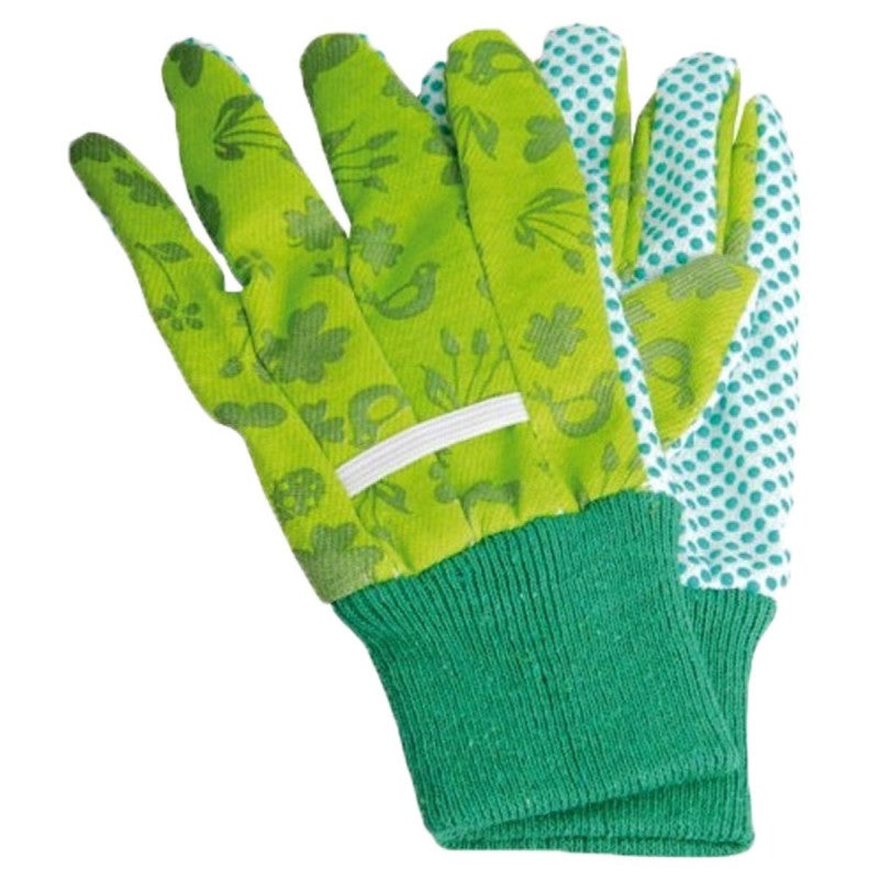 taille 3 , verts, 3 paires gants de jardinage avec revêtement en caoutchouc 3 paires de gants de jardinage pour enfants âgés de 2 à 13 ans âge 5–6 ans 