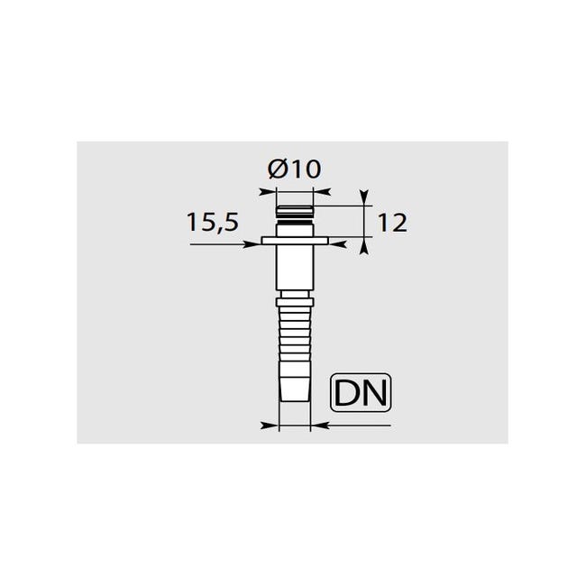 Flexible haute pression Karcher PRO DN6 (ancienne version)