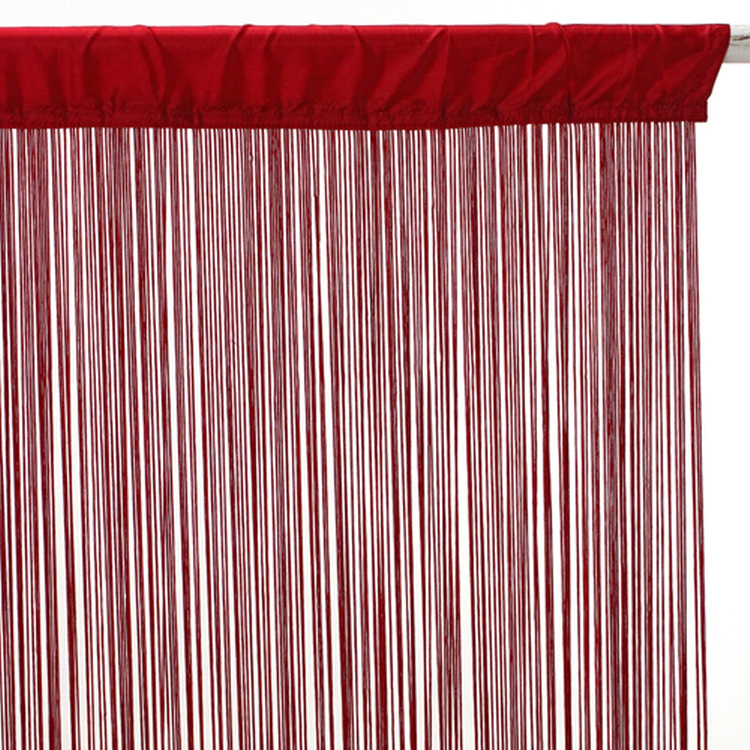 Rideau Fils À Oeillets - Rouge  Déco Textile 3S. x Collection (Nos  Imprimés) · Holm Sorensen