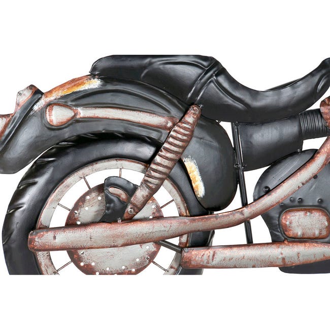 DEKORY - Decoration murale metal Moto Harley Davidson Aigle - 60x42 cm -  Objets déco - Rue du Commerce