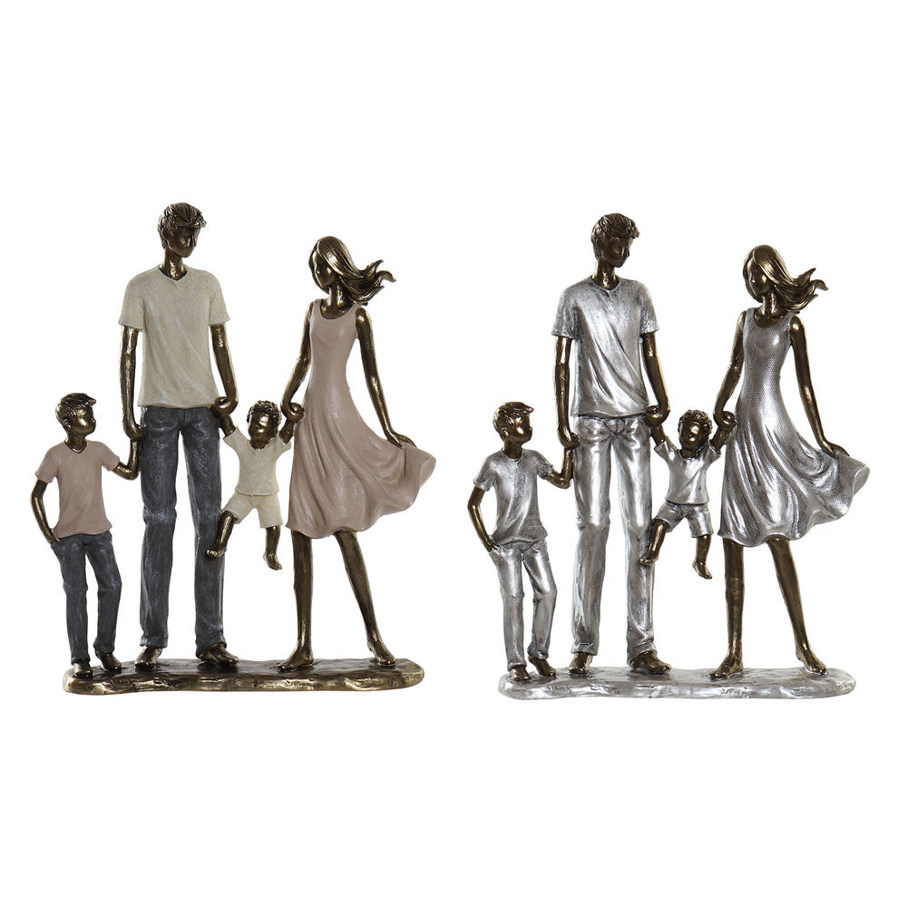 Figurine Décorative DKD Home Decor Résine (2 pcs) (21 x 6 x 25 cm