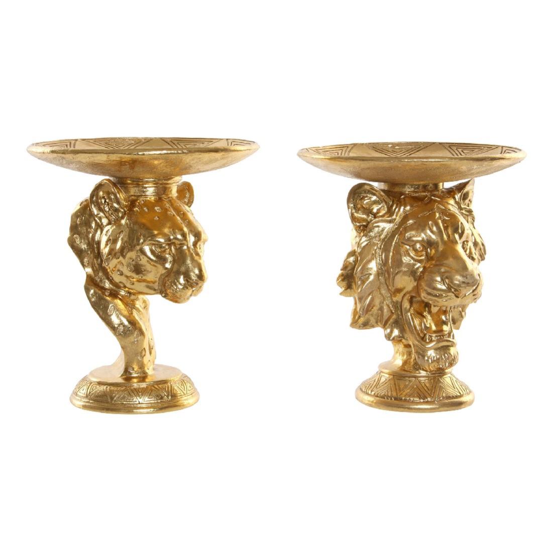 Figurine Décorative DKD Home Decor Résine Animal (2 pcs) (26.5 x 26.5 x