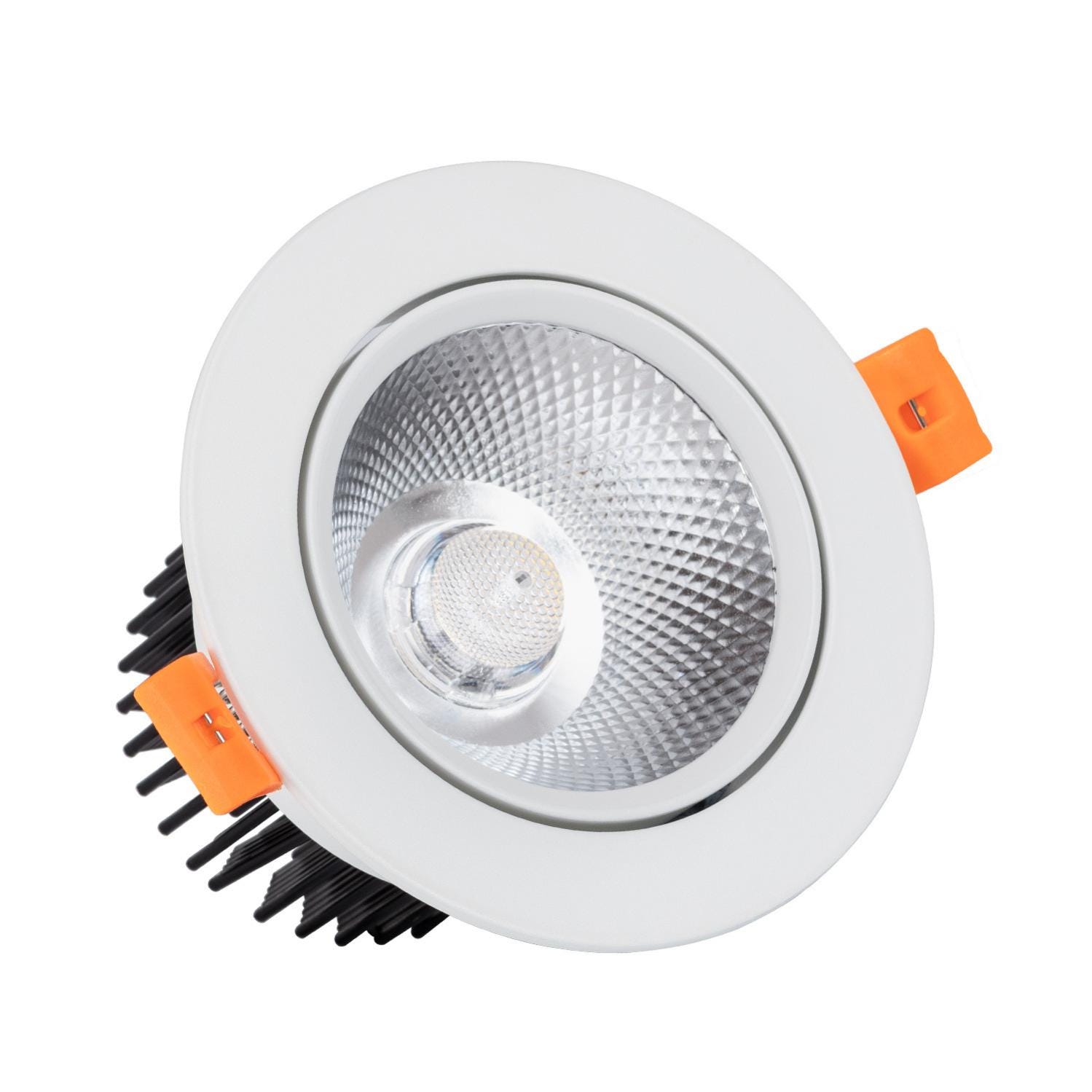 Extension Spot Lakao module LED, blanc chaud / blanc froid, noir INSPIRE