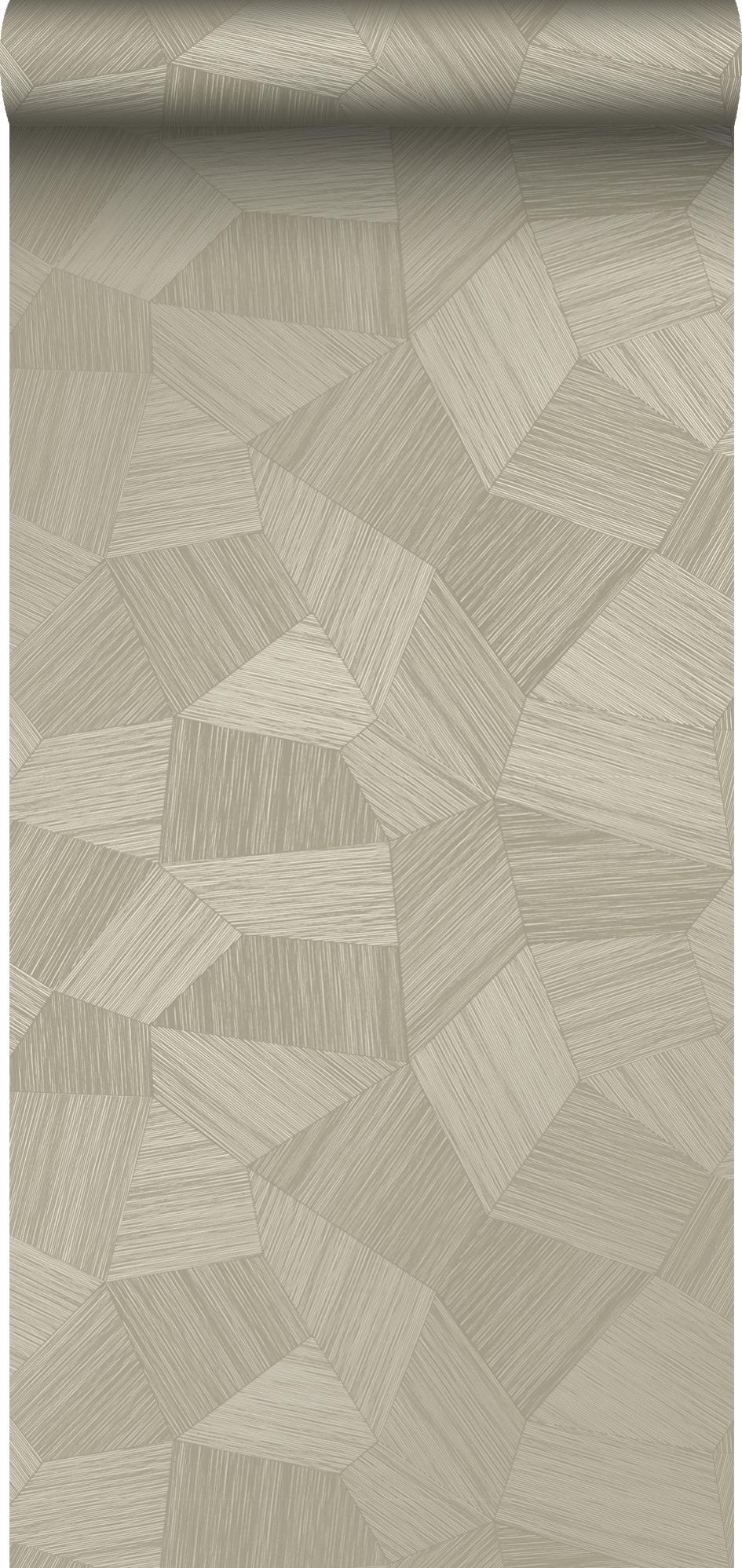 Carta Da Parati Tessuto Non Tessuto Struttura Eco Pannelli A Muro Beige