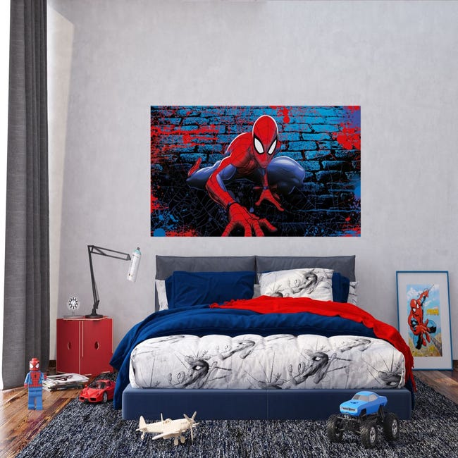 Spider-Man rouge et bleu - 1,8 x 2,02 m - Sanders & Sanders