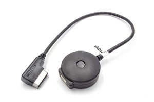 Vhbw Adaptateur pour autoradio compatible avec VW Sharan 2 (2010+), T5  Caravelle/Multivan (2005+) autos, véhicules - 4 broches avec prise USB