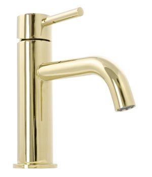 GRIFO DE LAVABO REA BLOOM BLANCO ORO LOW