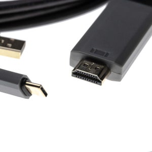 Câble USB KOMELEC Rallonge USB 3.0 noir 2m