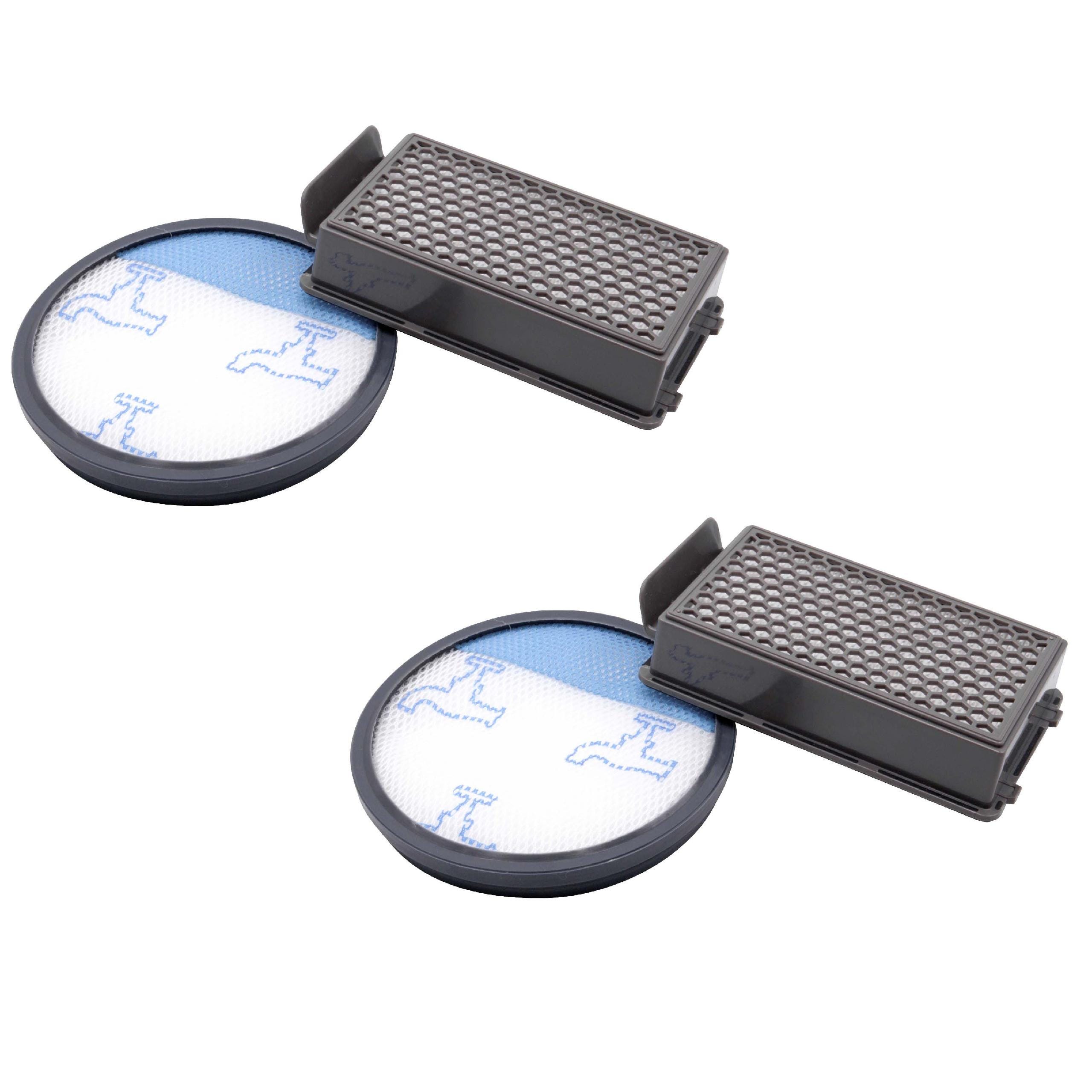 Vhbw 2x jeux de filtres aspirateur, compatible avec Rowenta