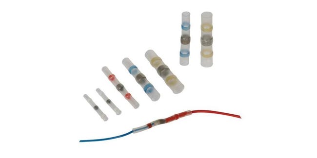 110 Sodder Connectors SOLDER SLEEVE WIRE SPLICES 110°C - 6.0mm (4Pcs) | Leroy Merlin
