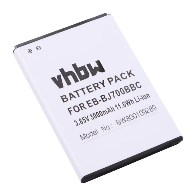 Vhbw Batterie compatible avec Samsung Galaxy SM-J701M/DS, SM-J700T, SM-J701D/S,  SM-J701F, SM-J701M téléphone portable (3000mAh, 3,85V, Li-ion) | Leroy  Merlin
