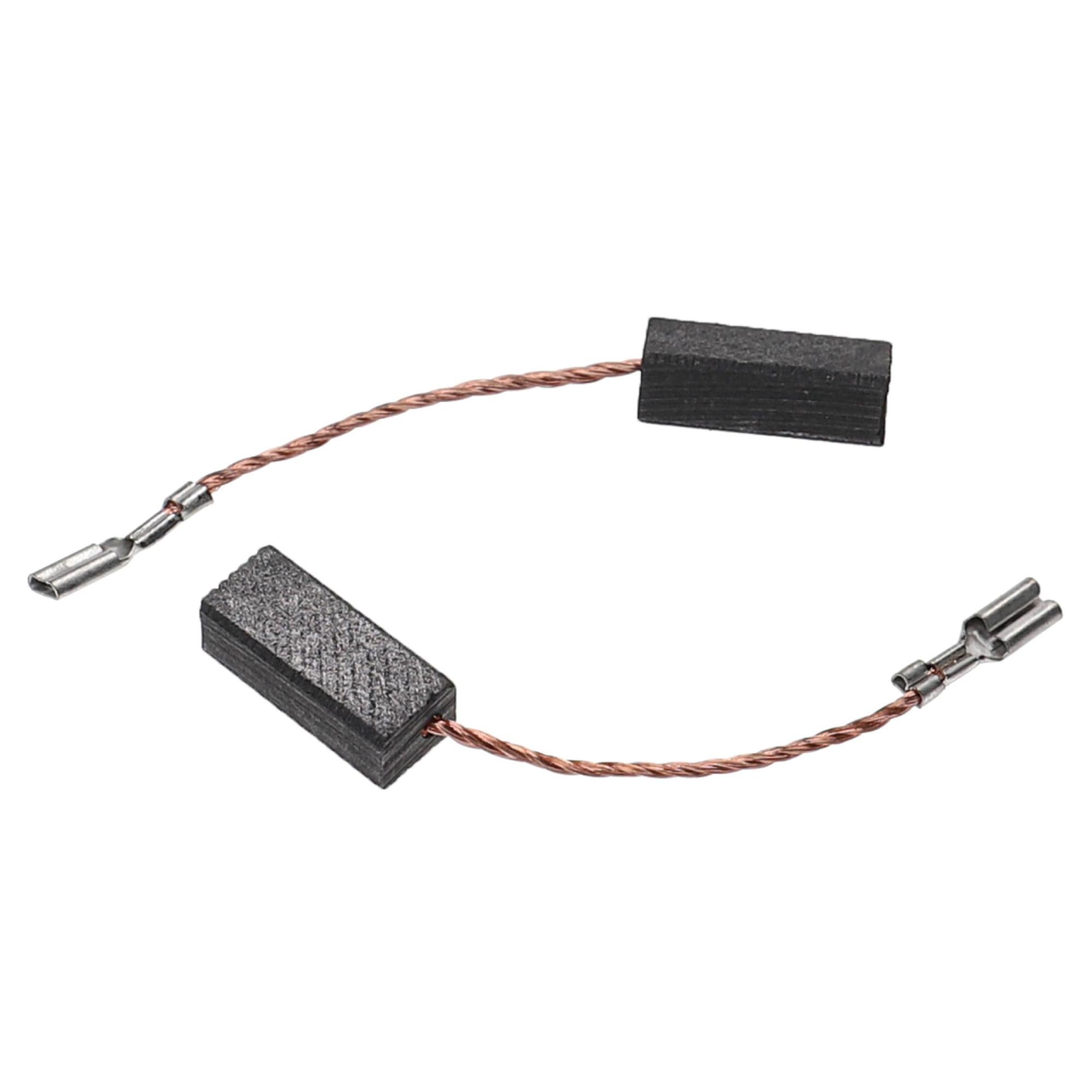 Balais De Charbon Pour Bosch GDX 18V-LI - Dimensions 12x6x5.5mm - Lot De 2 - Pièce De Rechange Moteur