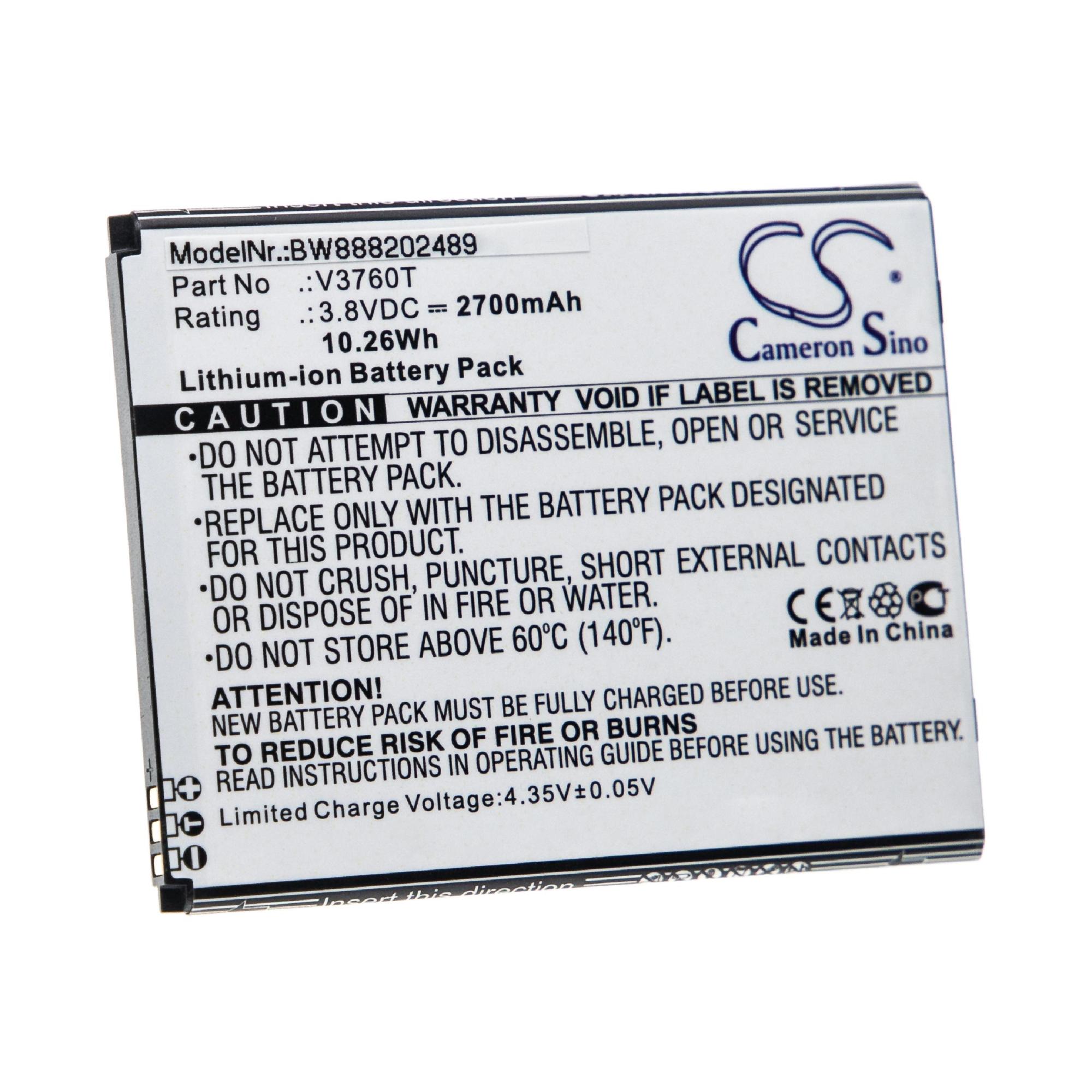 Vhbw Batteria Di Ricambio Per Nokia BL-29CL / BL-29CI: 2700 MAh, Li-Ion, 3.8V, Per Smartphone Cellulare