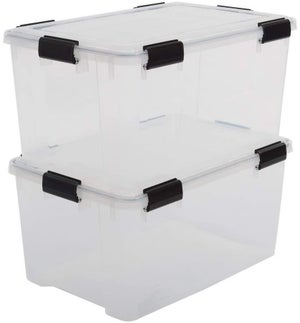 PERMUST 10 Pièces Boîtes de Rangement en Plastique Organiseur