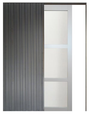 Système porte coulissante Système de porte coulissante Ferrure de porte  coulissante Guidage de porte —Floor guide—11.5cm（1 pièce）