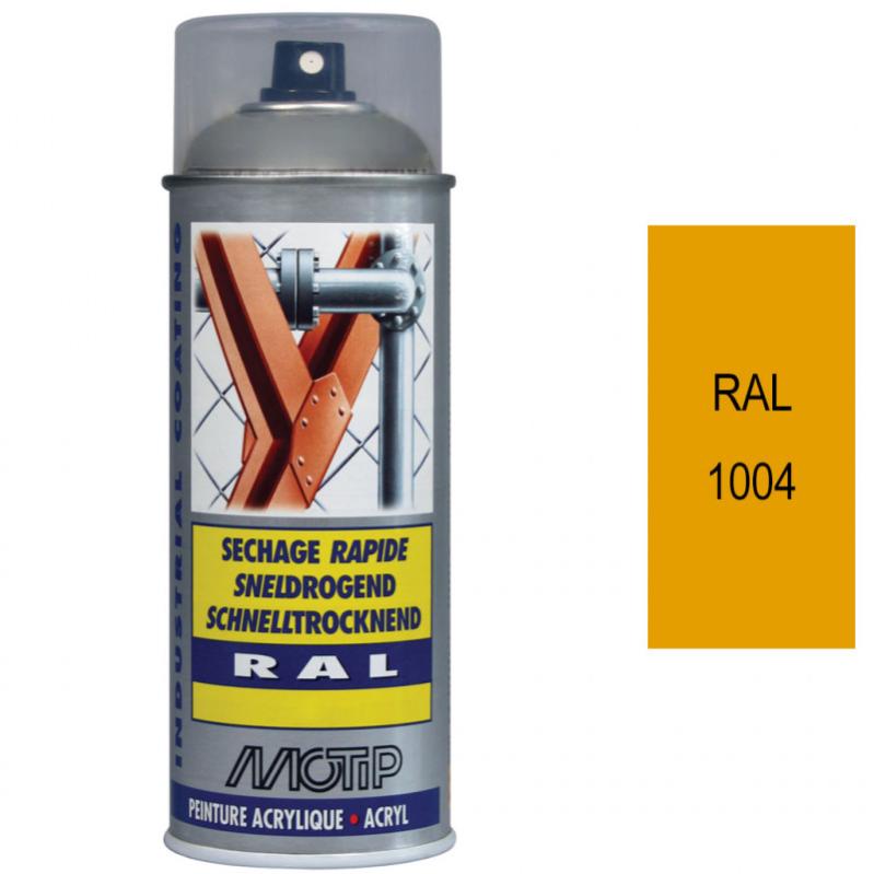 Peinture aérosol RAL 7044 Gris soie brillant 400ml MOTIP - 5