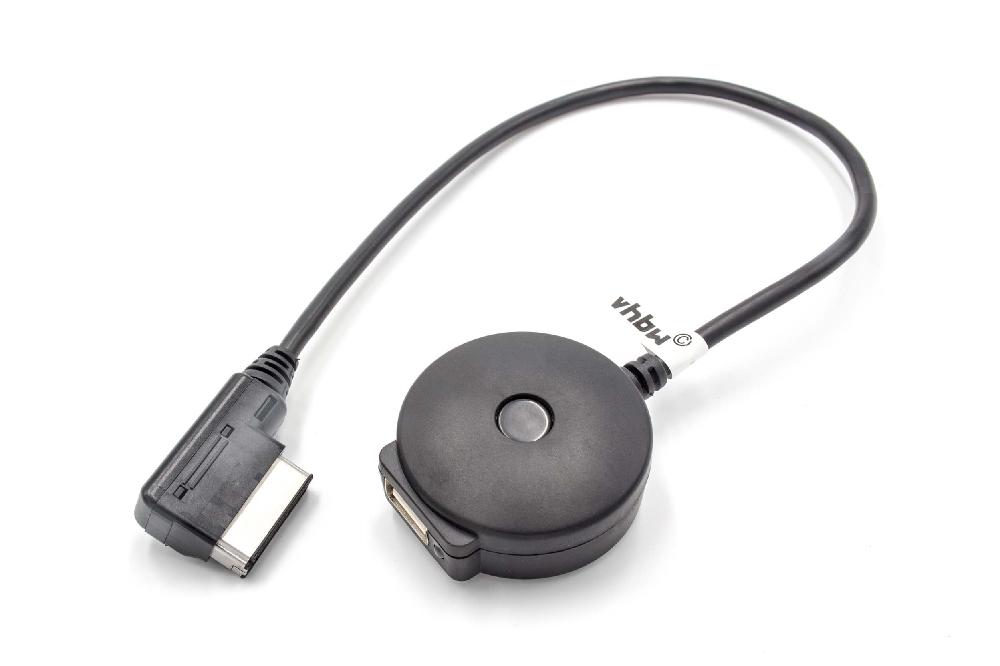 Vhbw Adattatore USB Bluetooth, MMI-AMI compatibile con Auto Audi A1, A3,  A4, A5, A6, A8, Q5, Q7, TT