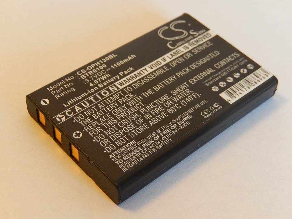 Vhbw Batterie compatible avec Keyence BT-1000, BT-1010, BT-1500, BT-600, BT- W70, BT-W75 scanner de code-barre POS (1000mAh, 3,6V, Li-ion) Leroy Merlin