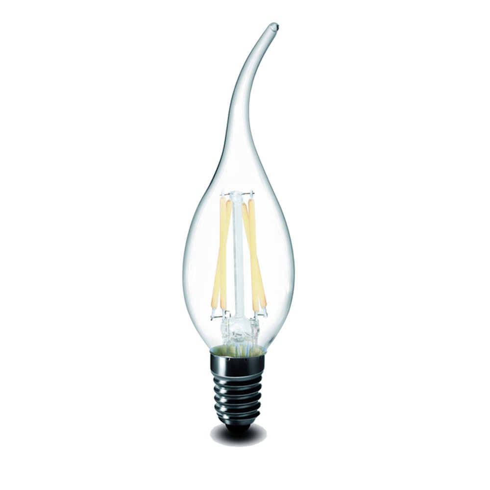 Ampoule LED E14 Flamme 5W blanc froid ou blanc chaud Blanc Froid