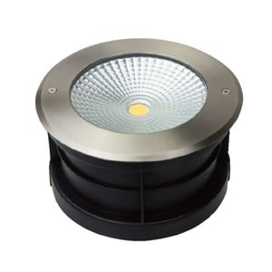 Spot LED Encastrable Extérieur IP67 10W 30° - Blanc Neutre 4000K - 5500K -  SILAMP, Leroy Merlin