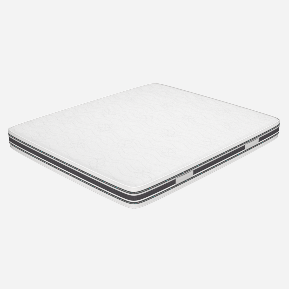 Miasuite I Sogni Italiani Matratze 'Cabrio' – 90x200 Cm, 30 Cm Hoch, Memory-Schaum, Abziehbar & Waschbar, Medizinprodukt Klasse 1