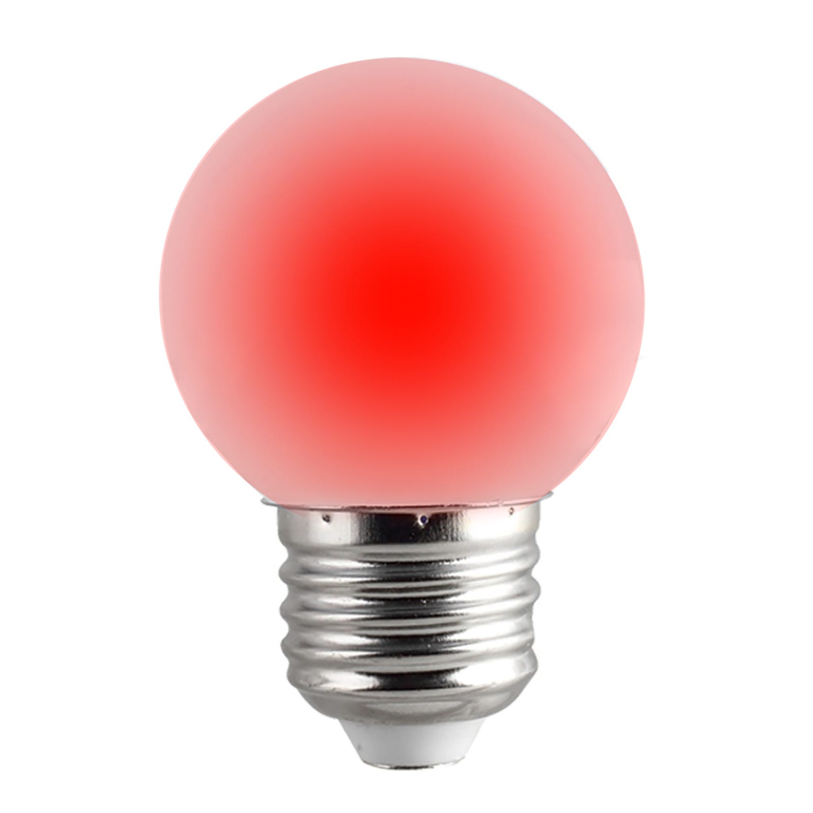 Lampadina LED E27 mini globo 230V lampada decorativa LUCE ROSSA