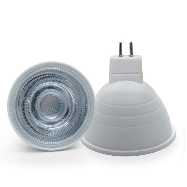 Ampoule LED spot, culot GU10, 27W e, lumière blanc chaud ou lumière RVB avec  sa télécommande - XANLITE