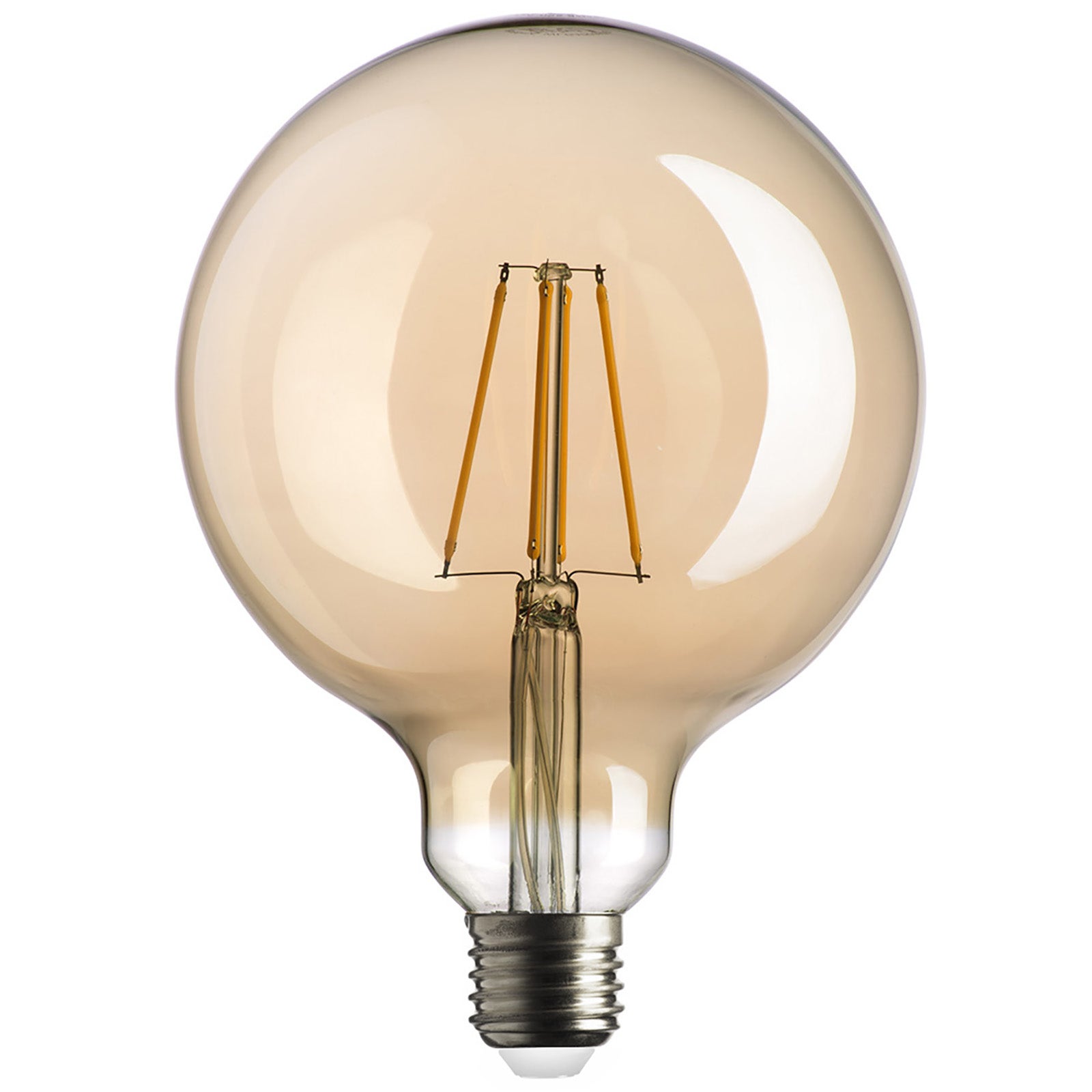 Ampoule LED décorative 4W E27 2500K sortie 35W globe en verre à facettes  lampe vintage tavernes pubs