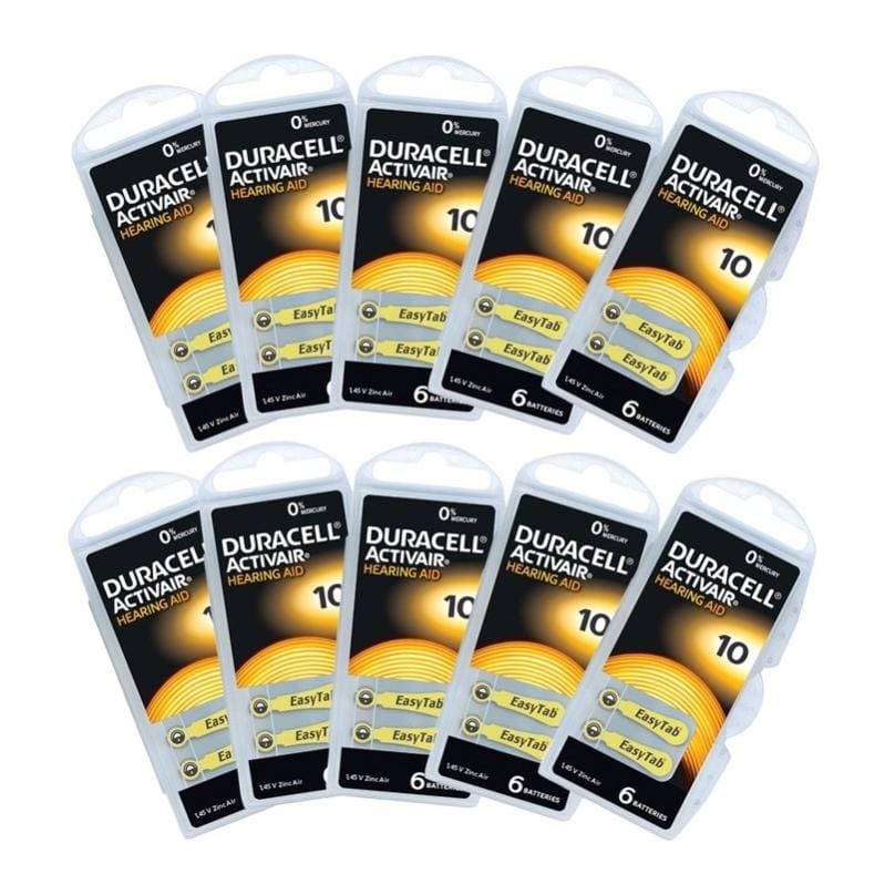 Pila Uv Batterie Per Apparecchi Acustici Udivita PR70 - Confezione Da 60 Pile, 1.45V, Zinco-aria, Durata Lunga Batteria 100 Colpi - Foto 7