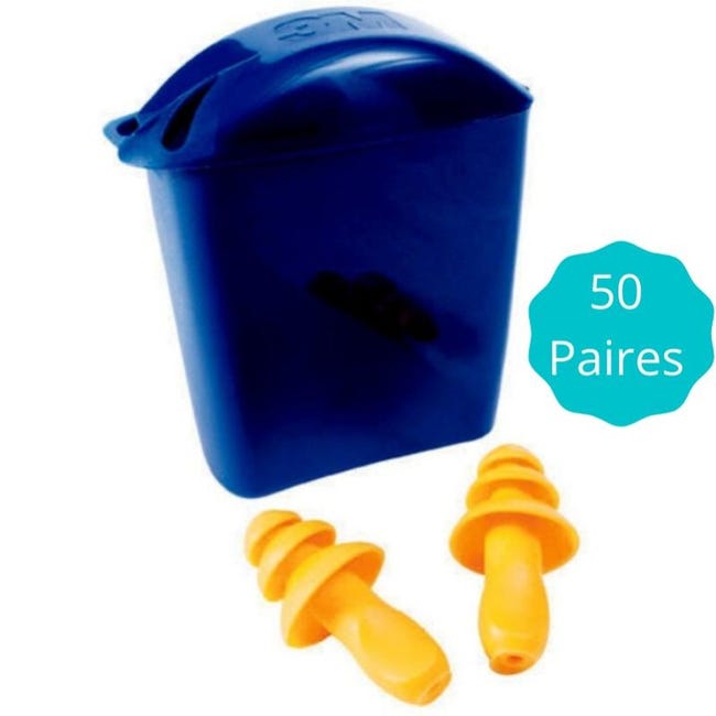 Bouchon D Oreille En Silicone 3m 1271 50 Paires Leroy Merlin Bouchon D Oreille En Silicone 3m 1271 50 Paires Leroy Merlin